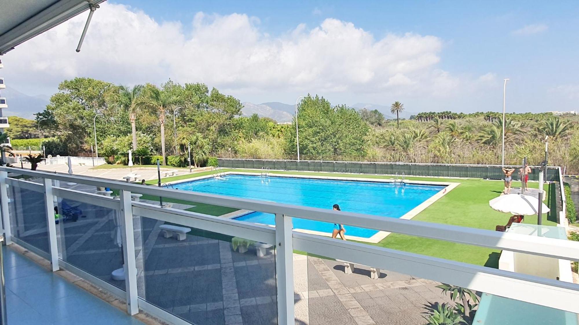 Aigua Blava Primera Linea - Alquiler Solo Familias Playa de Gandia Ngoại thất bức ảnh