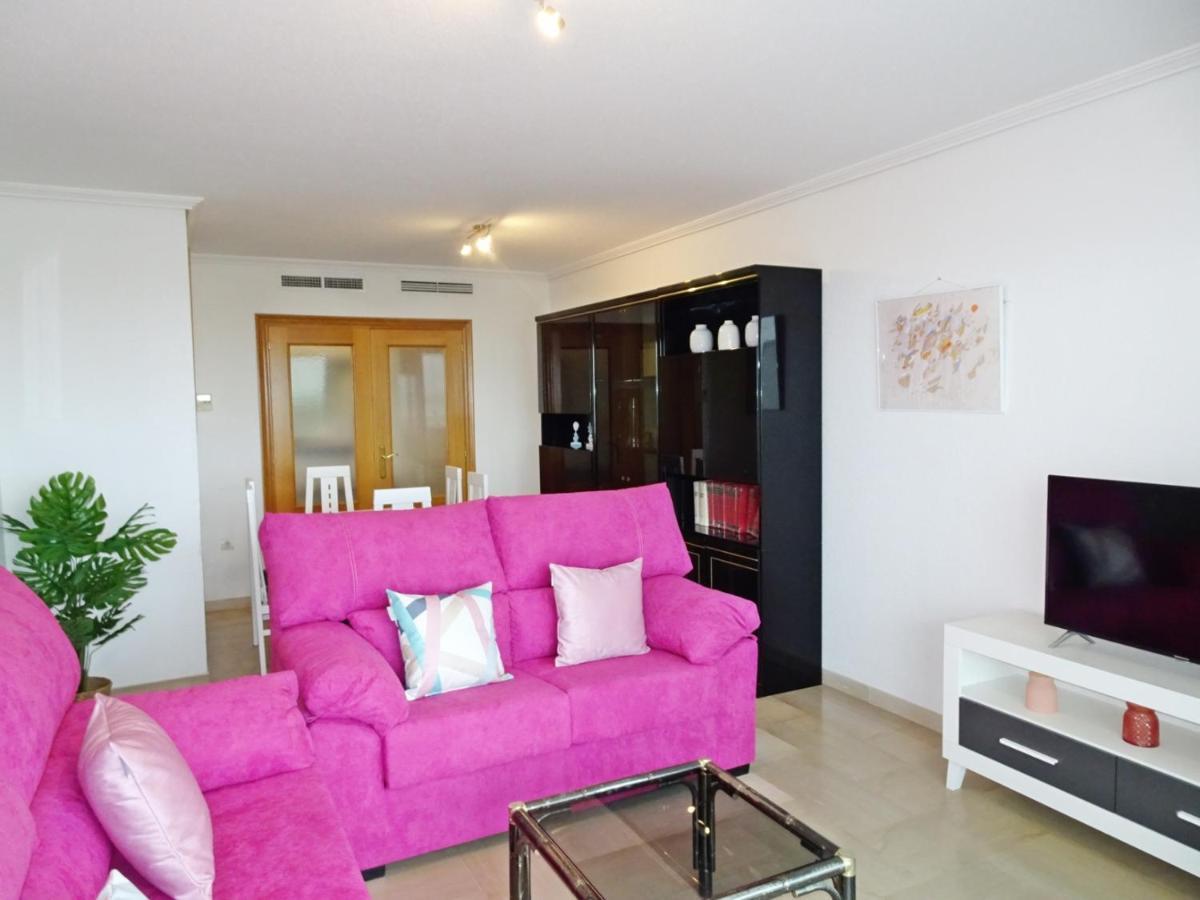 Aigua Blava Primera Linea - Alquiler Solo Familias Playa de Gandia Ngoại thất bức ảnh