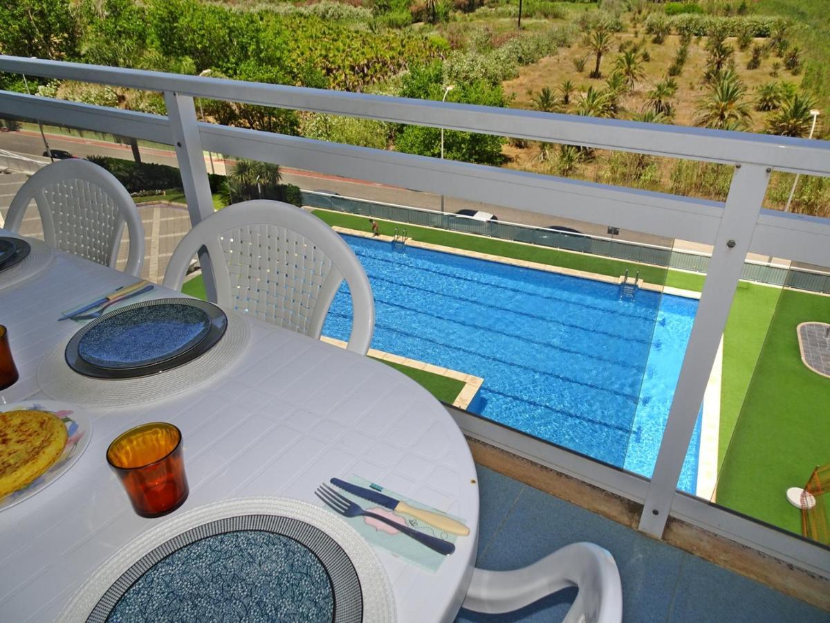 Aigua Blava Primera Linea - Alquiler Solo Familias Playa de Gandia Ngoại thất bức ảnh